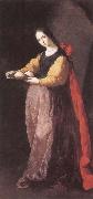 St Agatha Francisco de Zurbaran